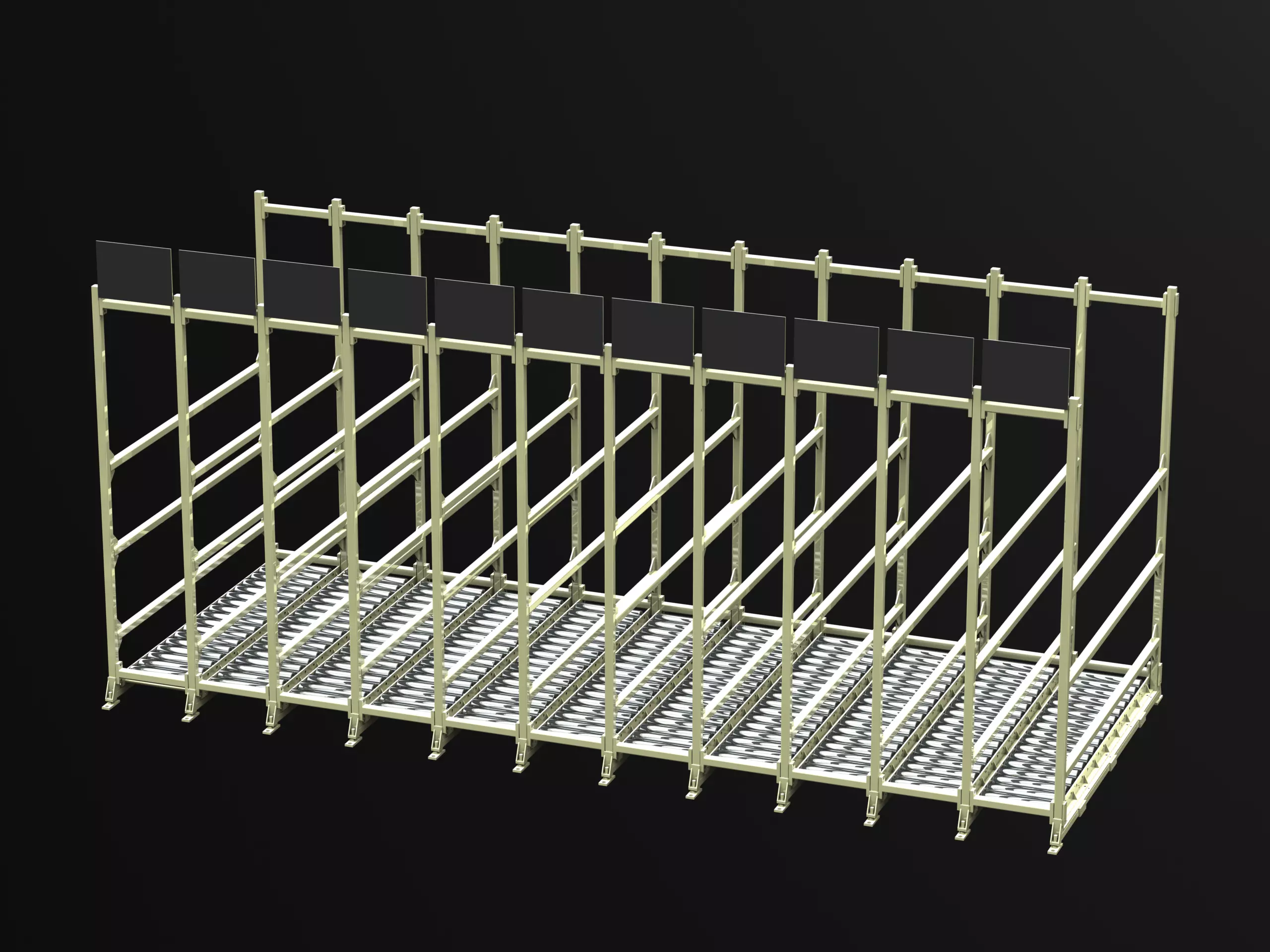 Roller Storage Station 3D model_0