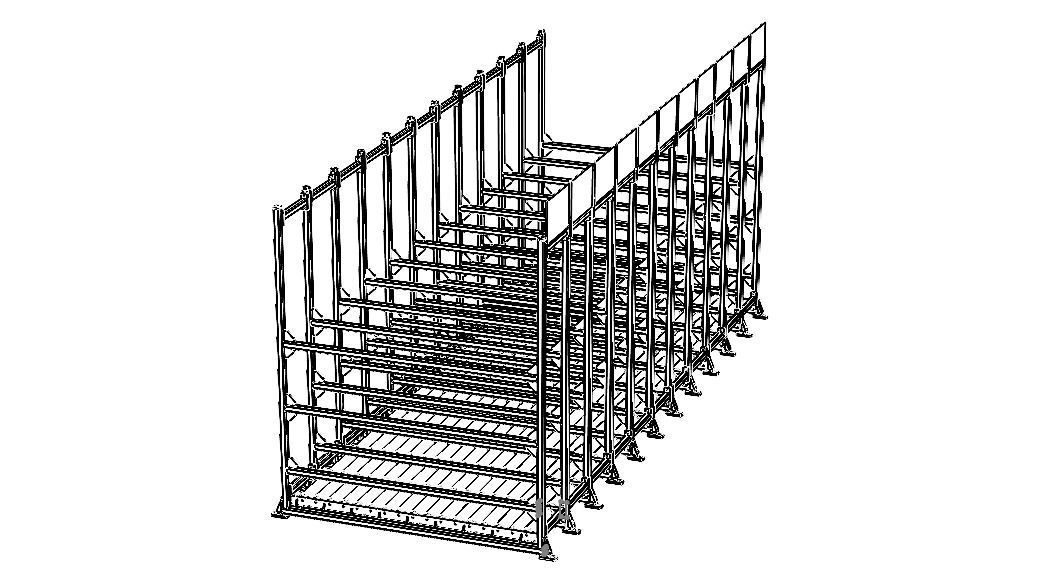Roller Storage Station 3D model_26