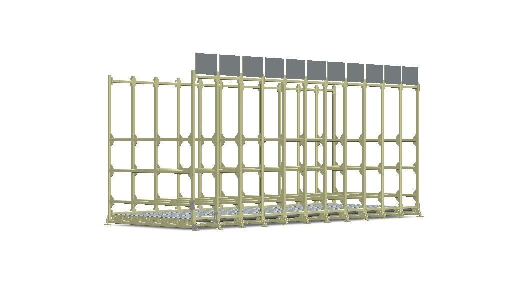 Roller Storage Station 3D model_33