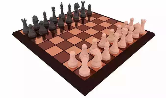 Chess Pack Low-Poly