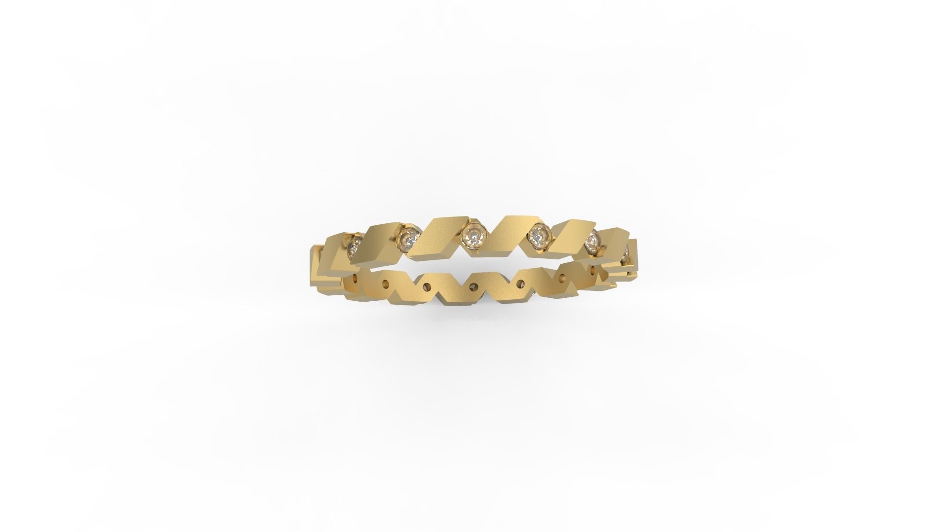 Minimalist Ring 536 3D print model_4