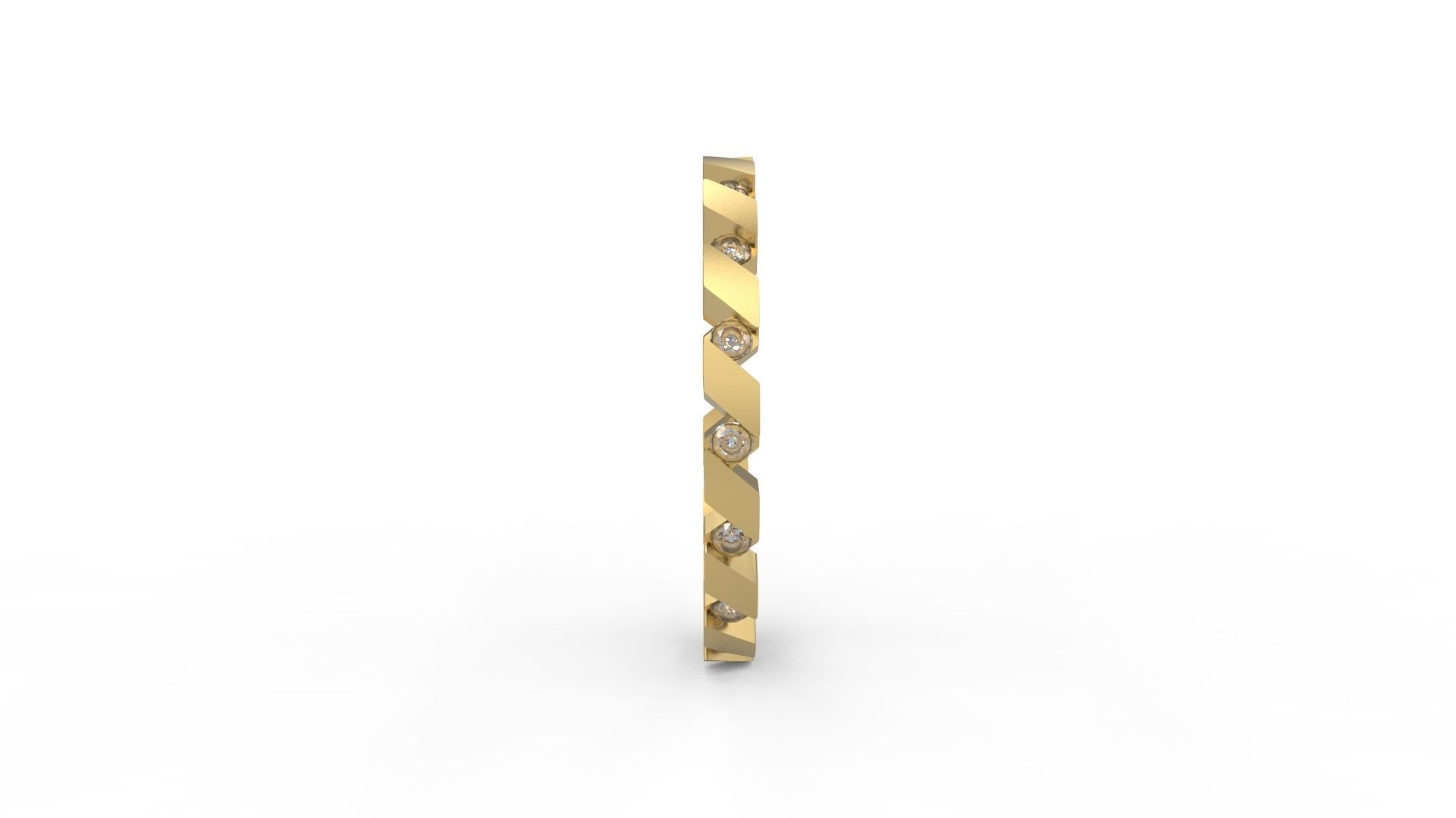 Minimalist Ring 536 3D print model_2