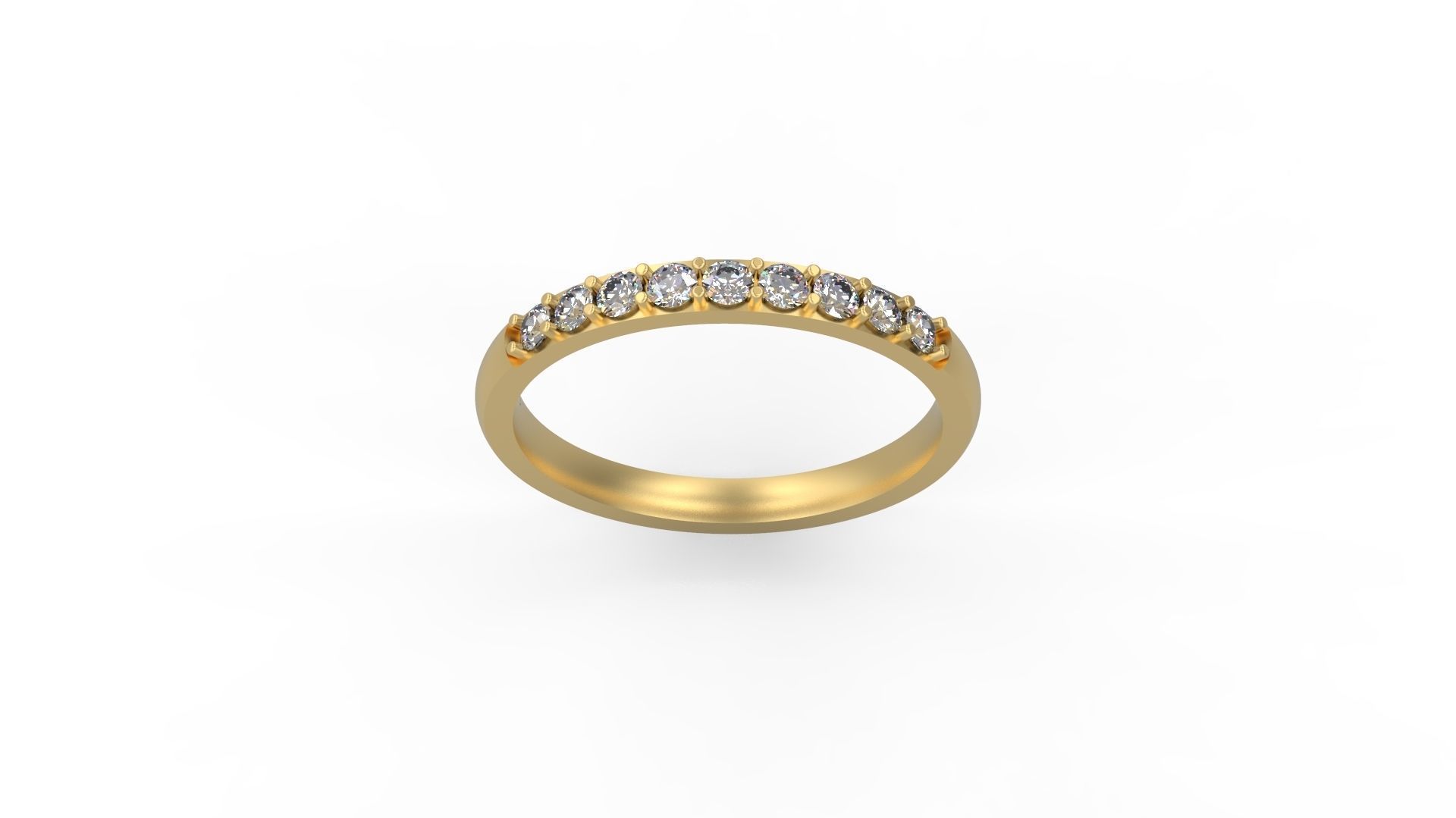 Minimalist Ring 532 3D print model_3