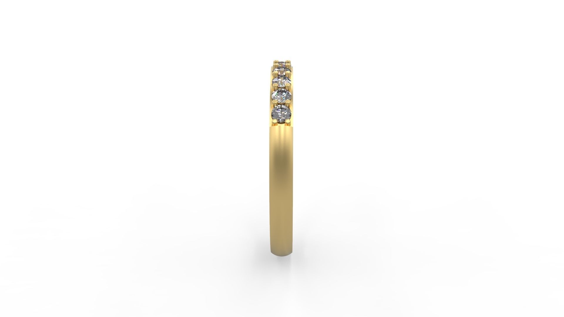 Minimalist Ring 532 3D print model_2