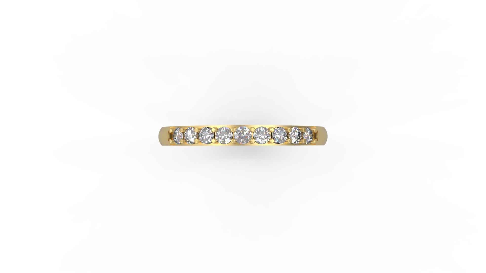 Minimalist Ring 532 3D print model_4