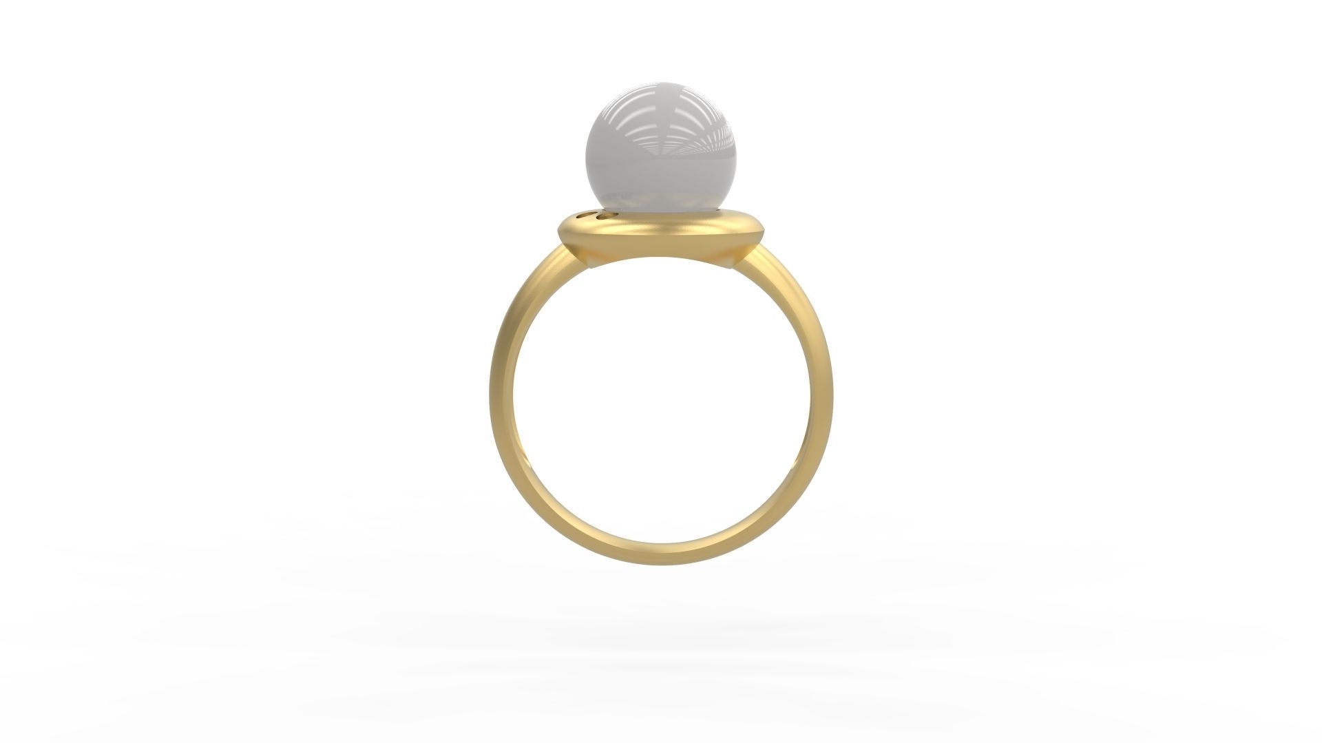 Minimalist Ring 529 3D print model_2