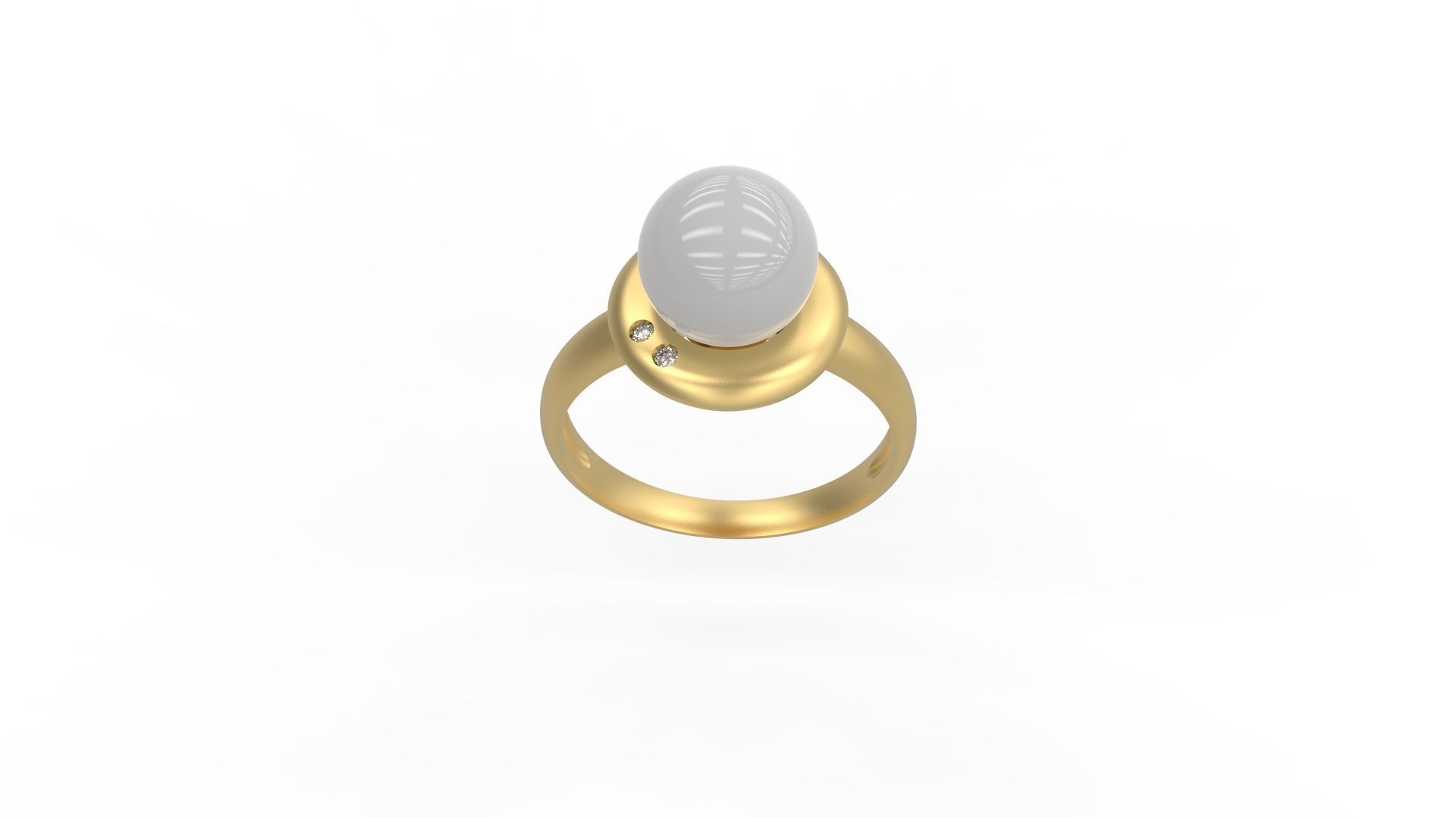 Minimalist Ring 529 3D print model_4