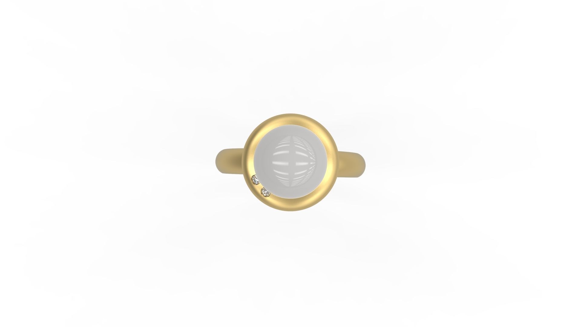 Minimalist Ring 529 3D print model_5