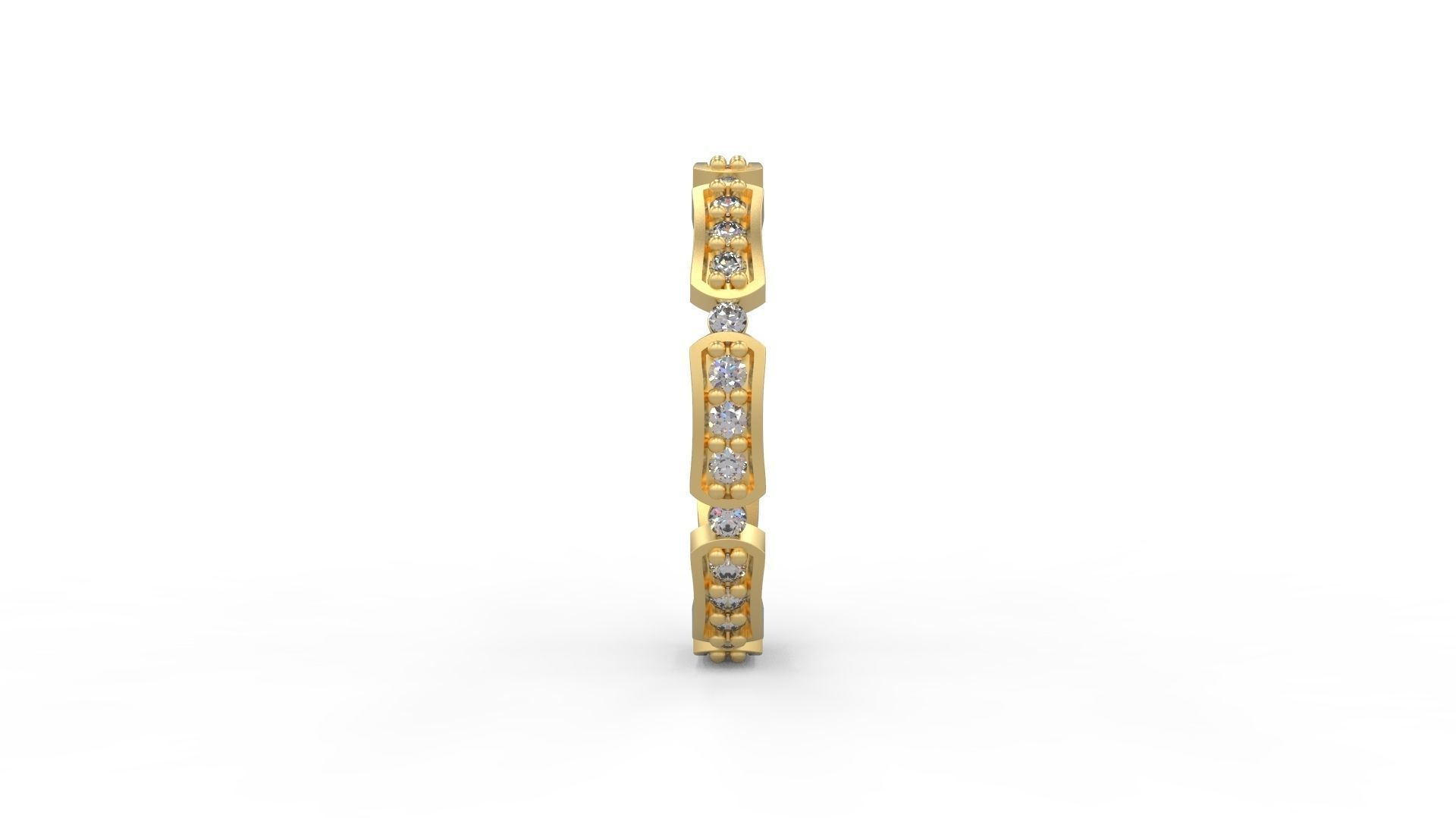 Minimalist Ring 523 3D print model_2