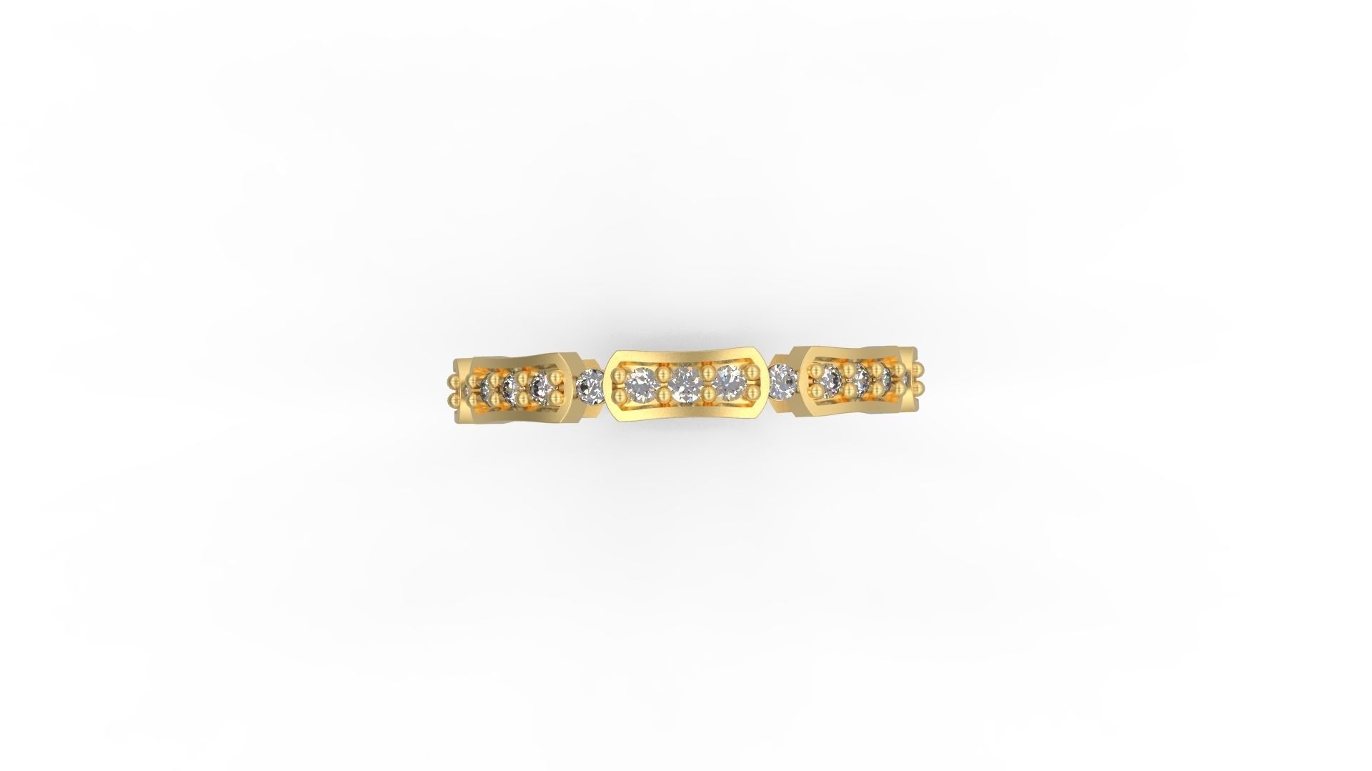 Minimalist Ring 523 3D print model_4