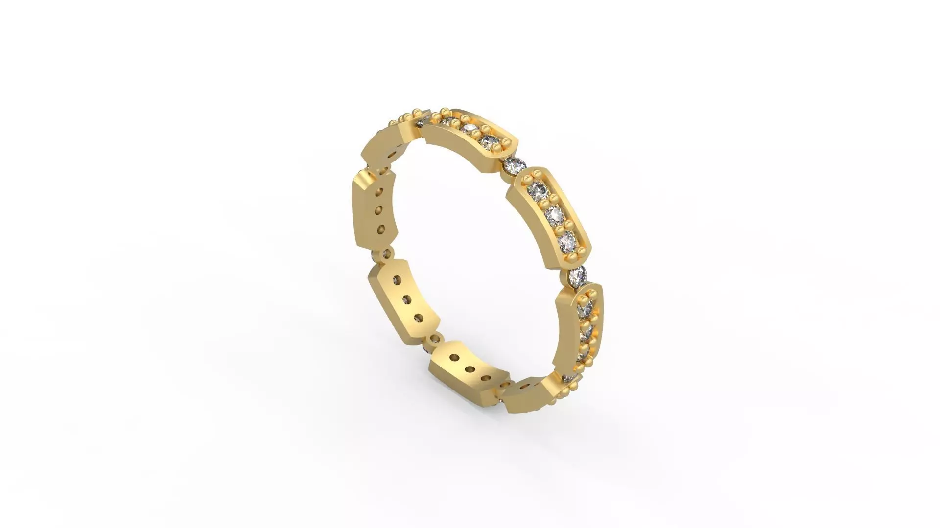 Minimalist Ring 523 3D print model_0