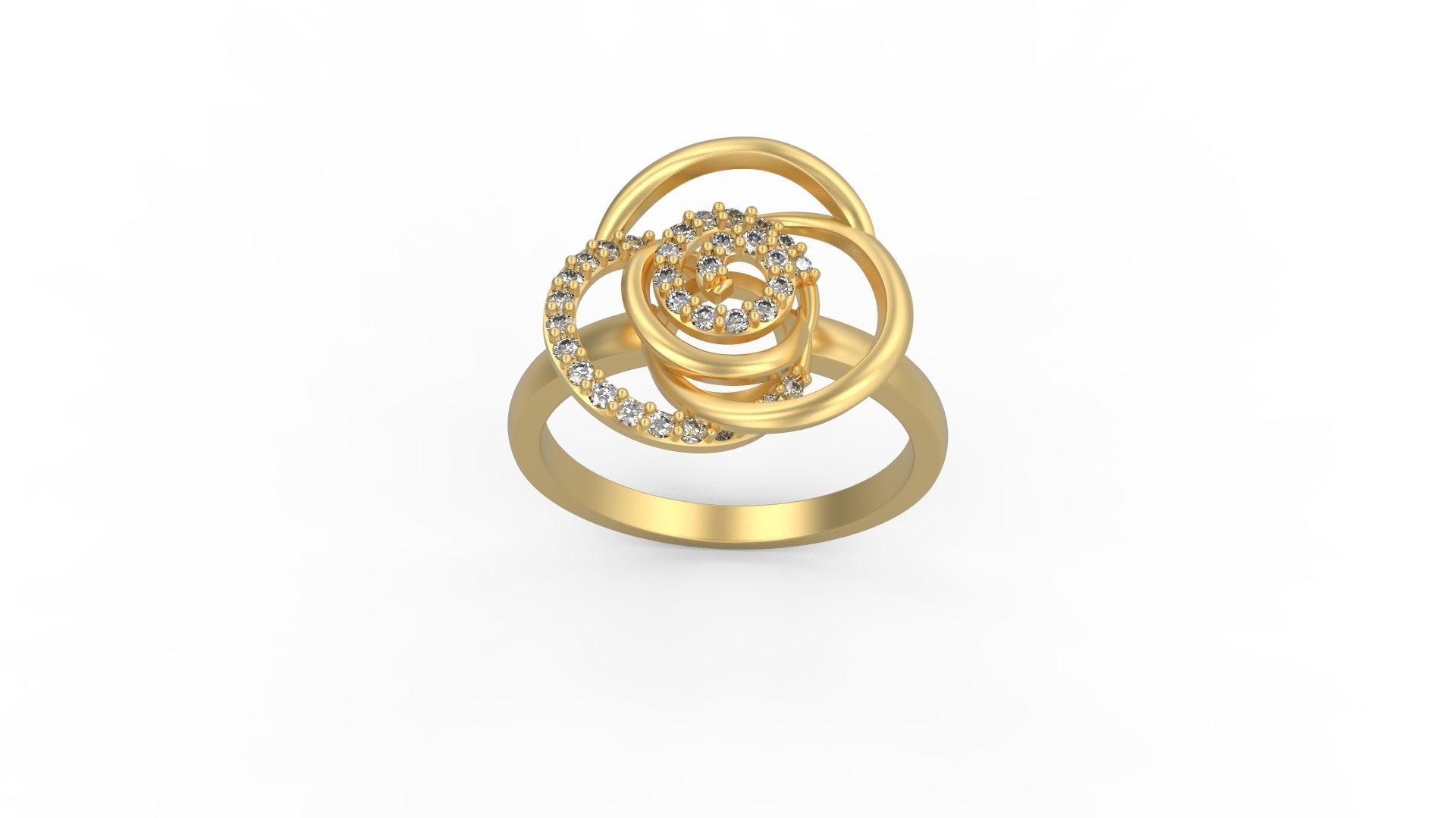 Minimalist Ring 551 3D print model_3