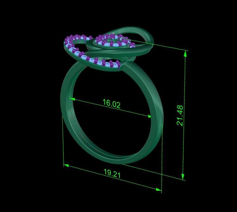 Minimalist Ring 551 3D print model_8