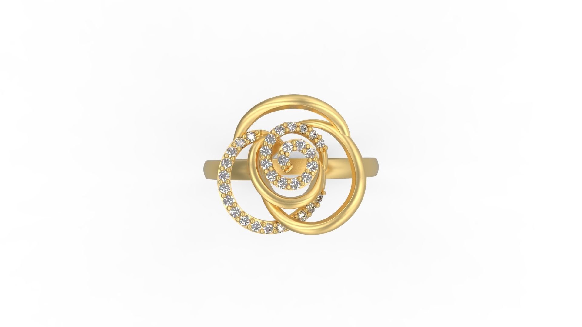 Minimalist Ring 551 3D print model_4