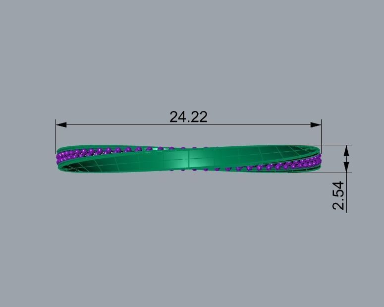 Minimalist Ring 521 3D print model_14