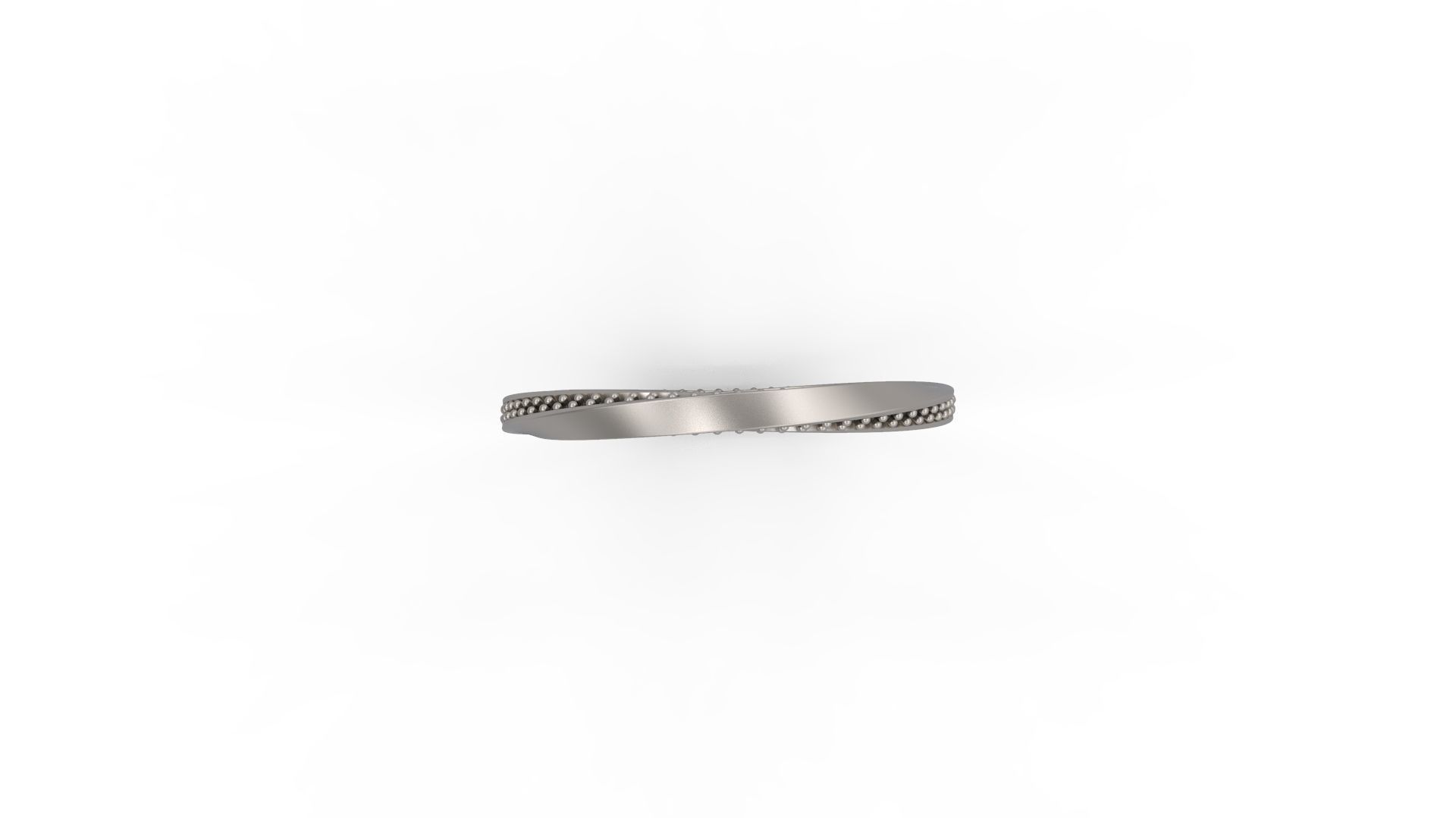 Minimalist Ring 521 3D print model_4