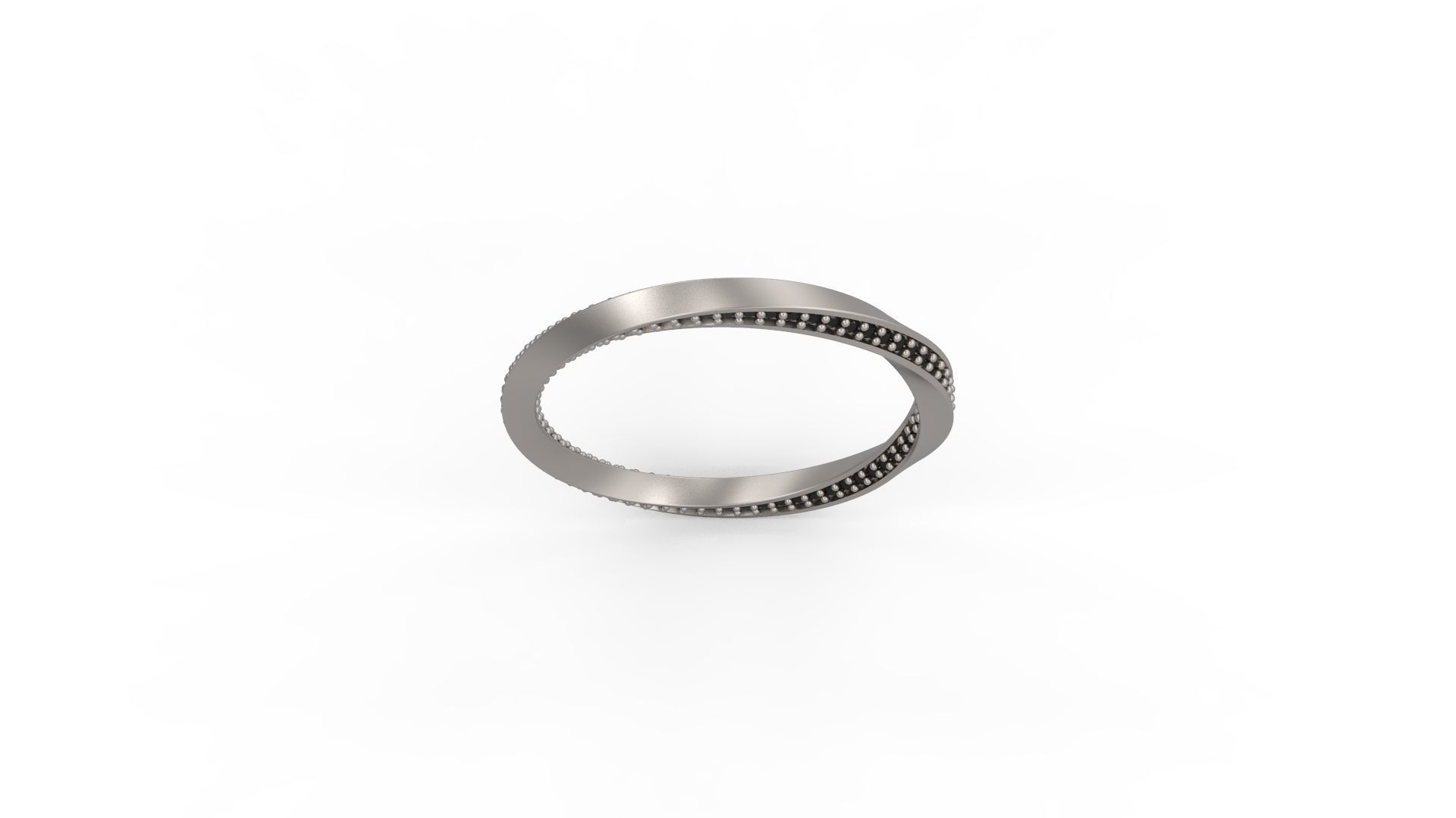 Minimalist Ring 521 3D print model_3