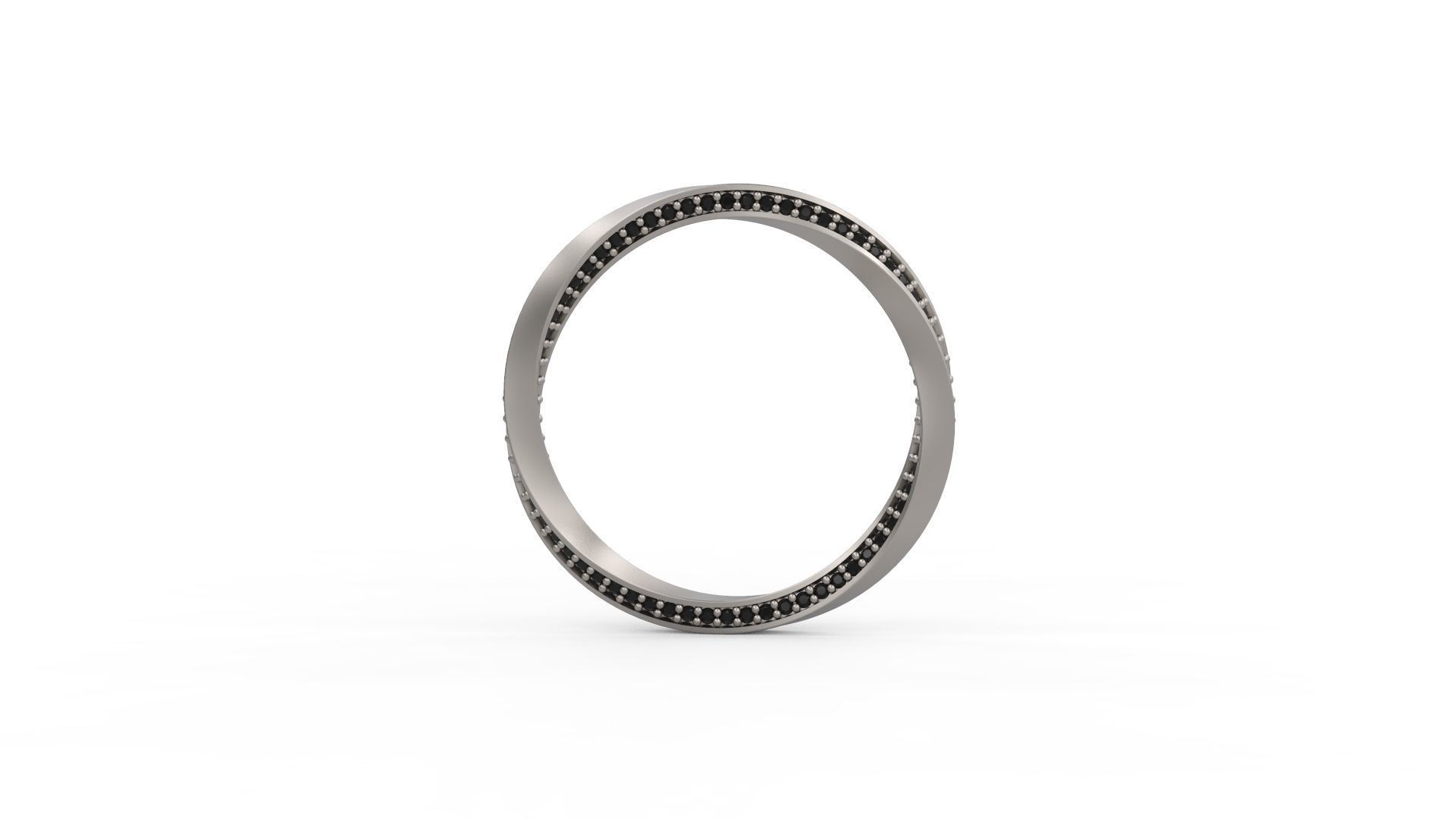 Minimalist Ring 521 3D print model_1