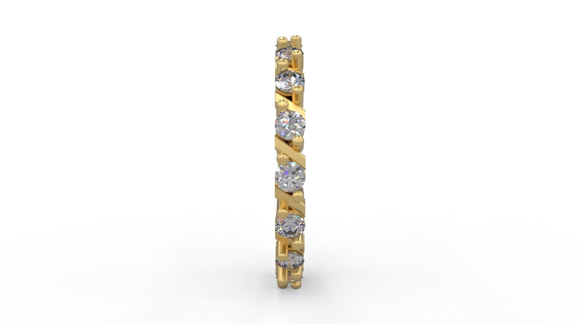 Minimalist Ring 549 3D print model_2