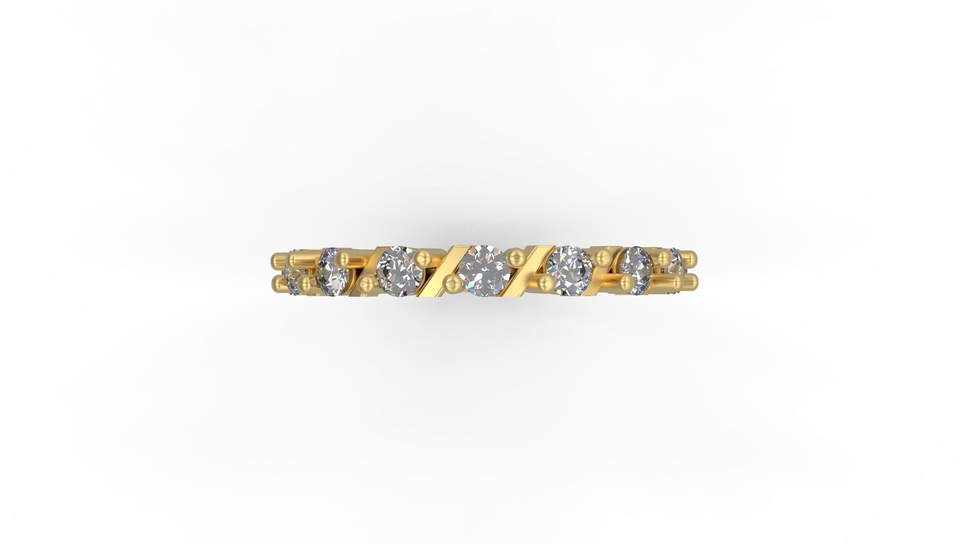 Minimalist Ring 549 3D print model_4