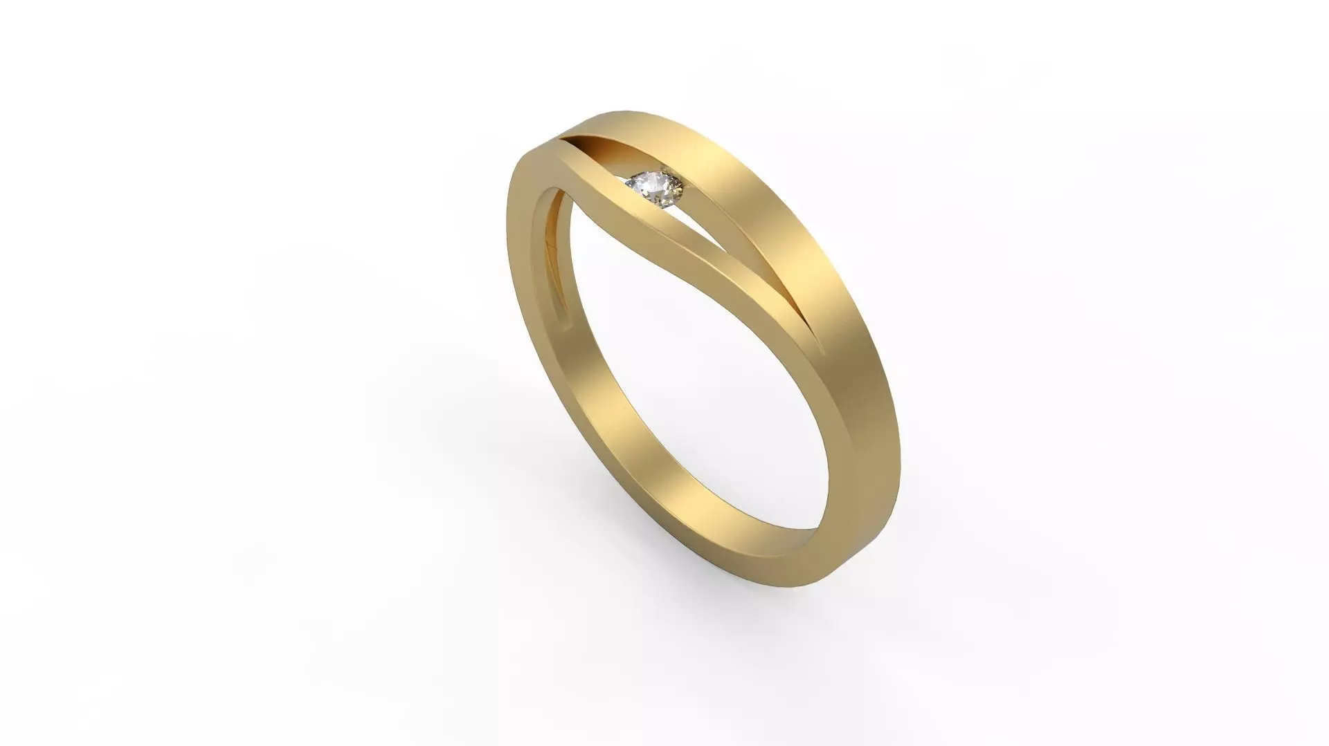 Minimalist Ring 546 3D print model_0