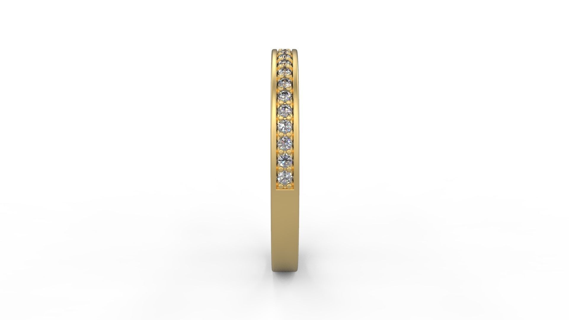 Minimalist Ring 541 3D print model_2