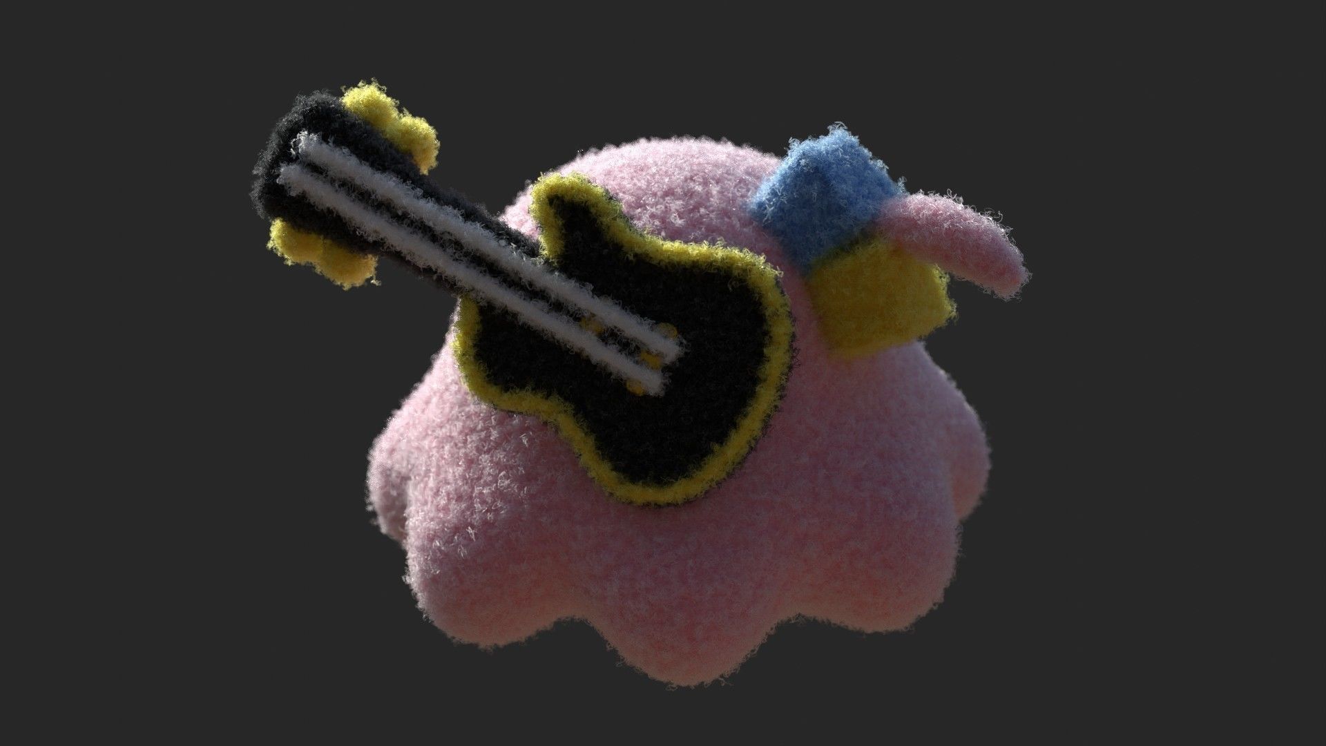 Bocchi the Rock - Mendako 3D model_1