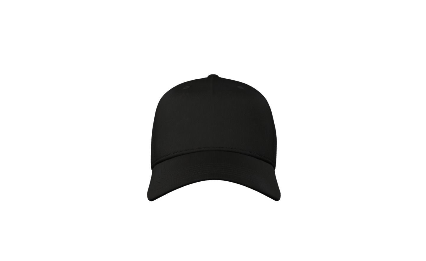 Black Cap Low-poly 3D model_5
