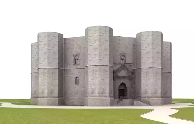Castel del Monte Apulia 3D model