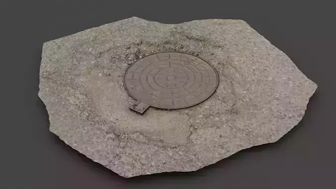 Cover manhole 09 raw scan 