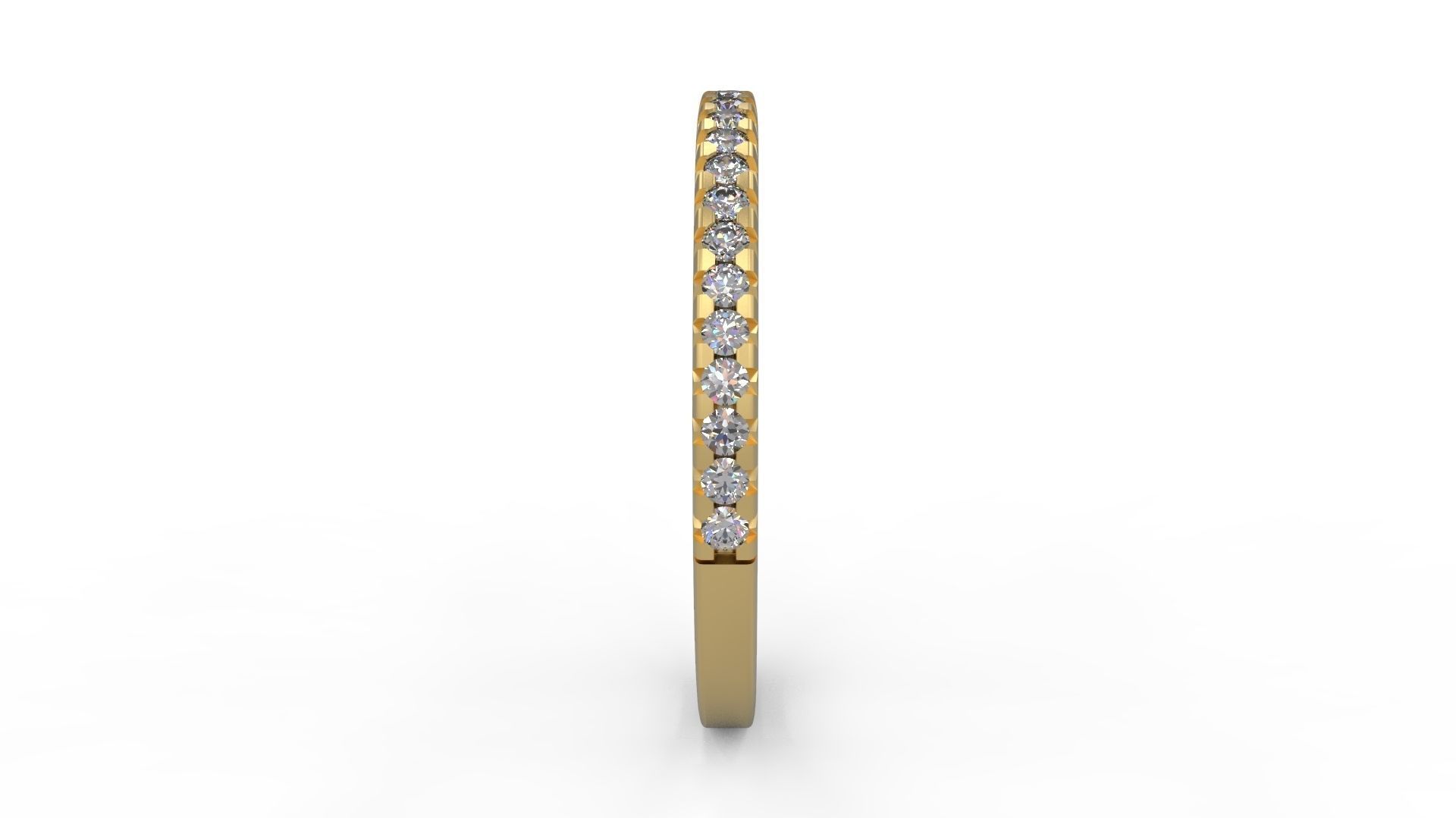 Minimalist Ring 520 3D print model_2