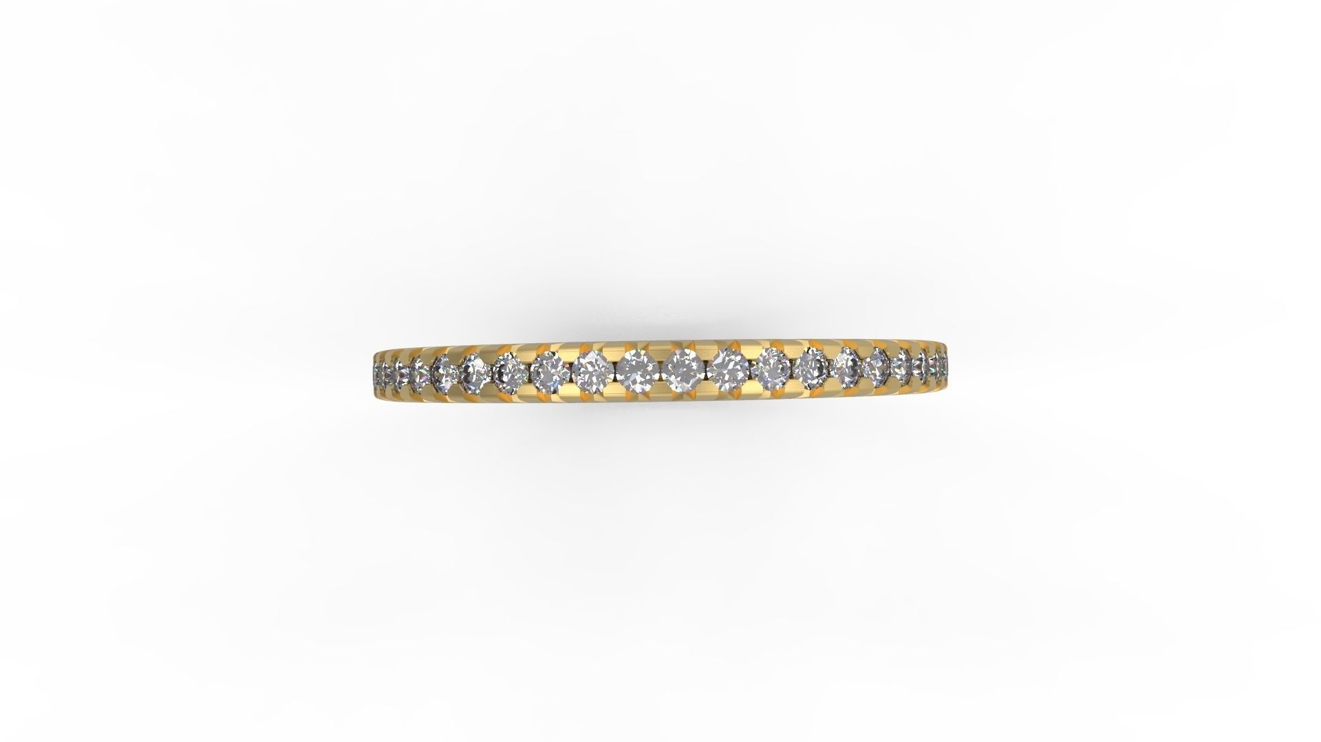 Minimalist Ring 520 3D print model_4