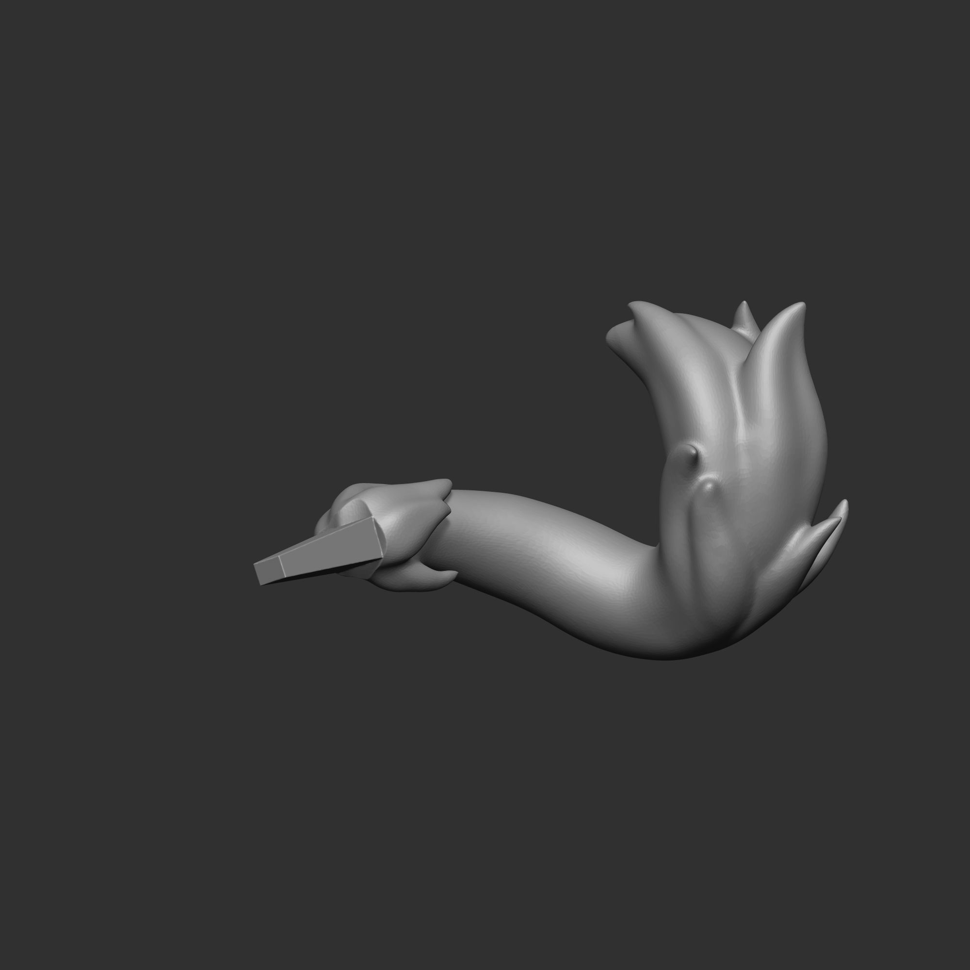 Lucario Thicc Muscle Mommy - 4 Furry variation  3D print model_26