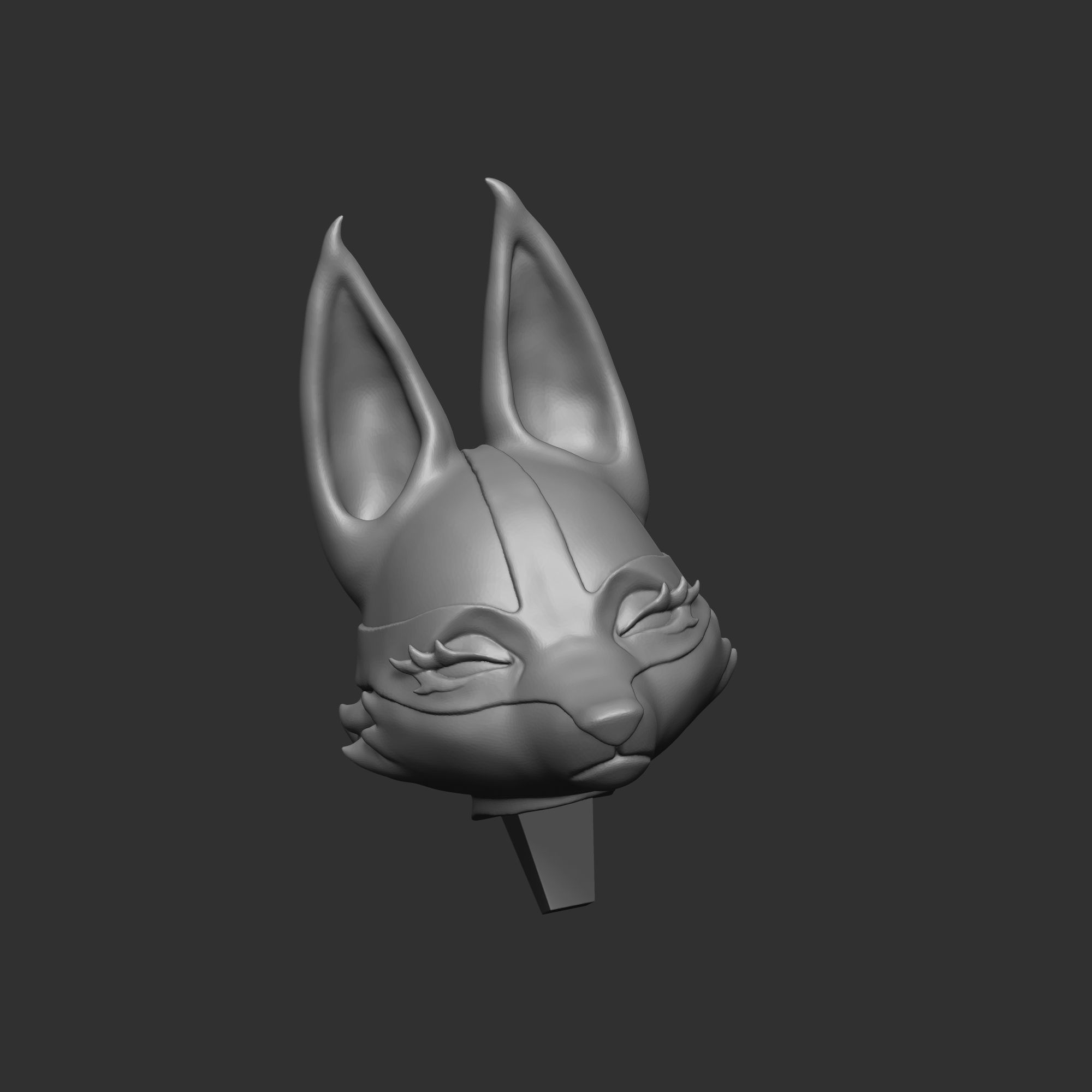 Lucario Thicc Muscle Mommy - 4 Furry variation  3D print model_17