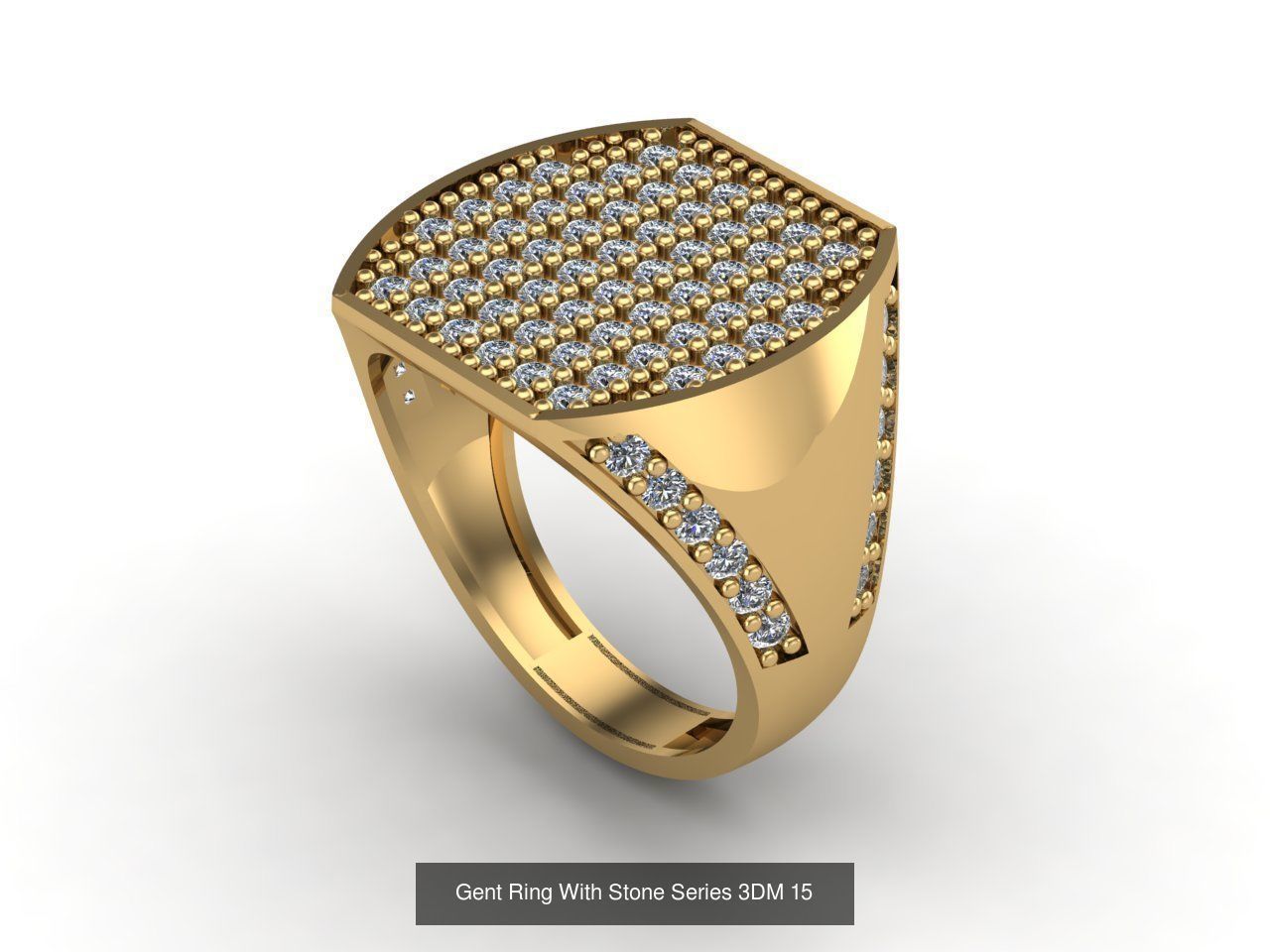171 Mens Rings Gents Rings Mixed Model Group 3D Model Collection_136