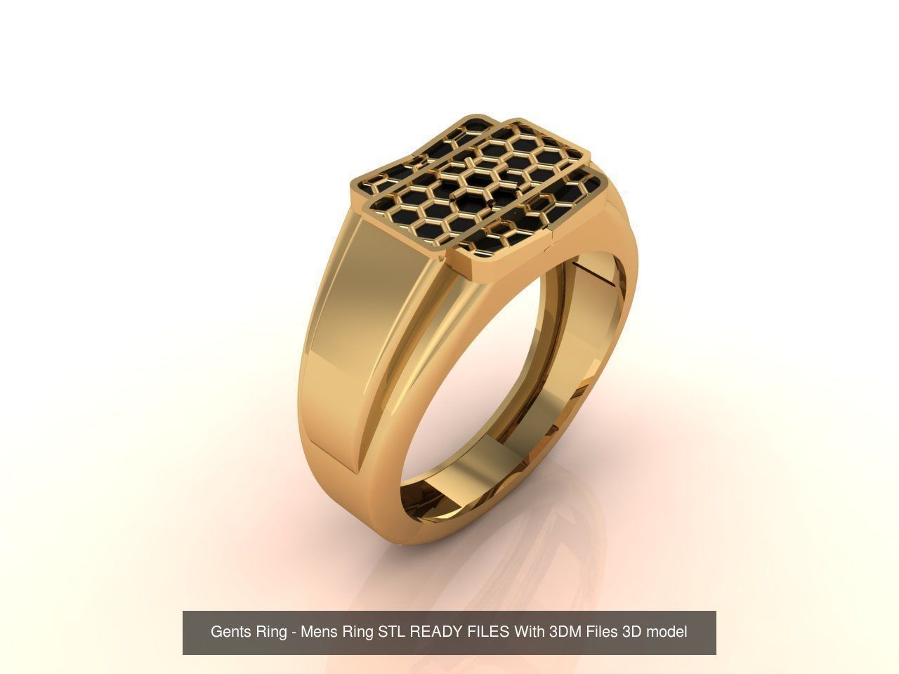 171 Mens Rings Gents Rings Mixed Model Group 3D Model Collection_146