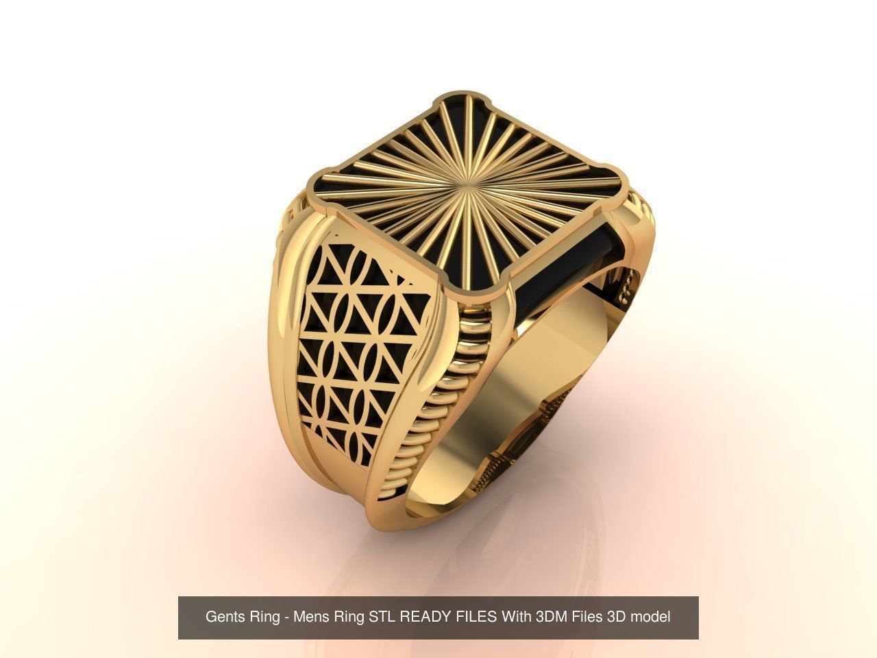 171 Mens Rings Gents Rings Mixed Model Group 3D Model Collection_178