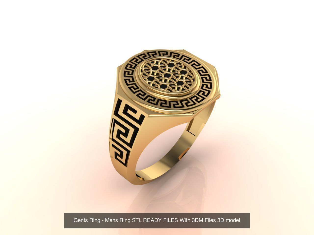 171 Mens Rings Gents Rings Mixed Model Group 3D Model Collection_179