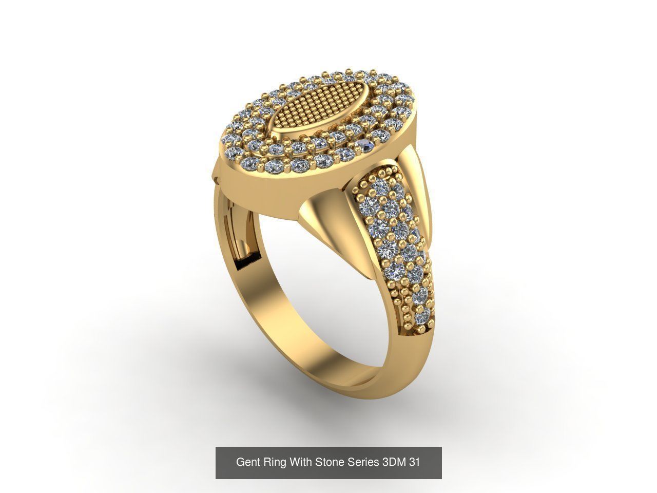 171 Mens Rings Gents Rings Mixed Model Group 3D Model Collection_120