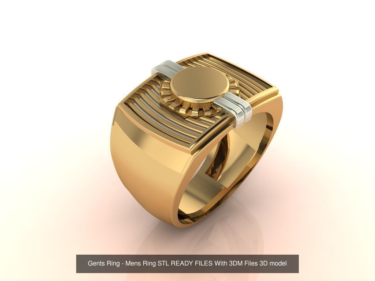 171 Mens Rings Gents Rings Mixed Model Group 3D Model Collection_151