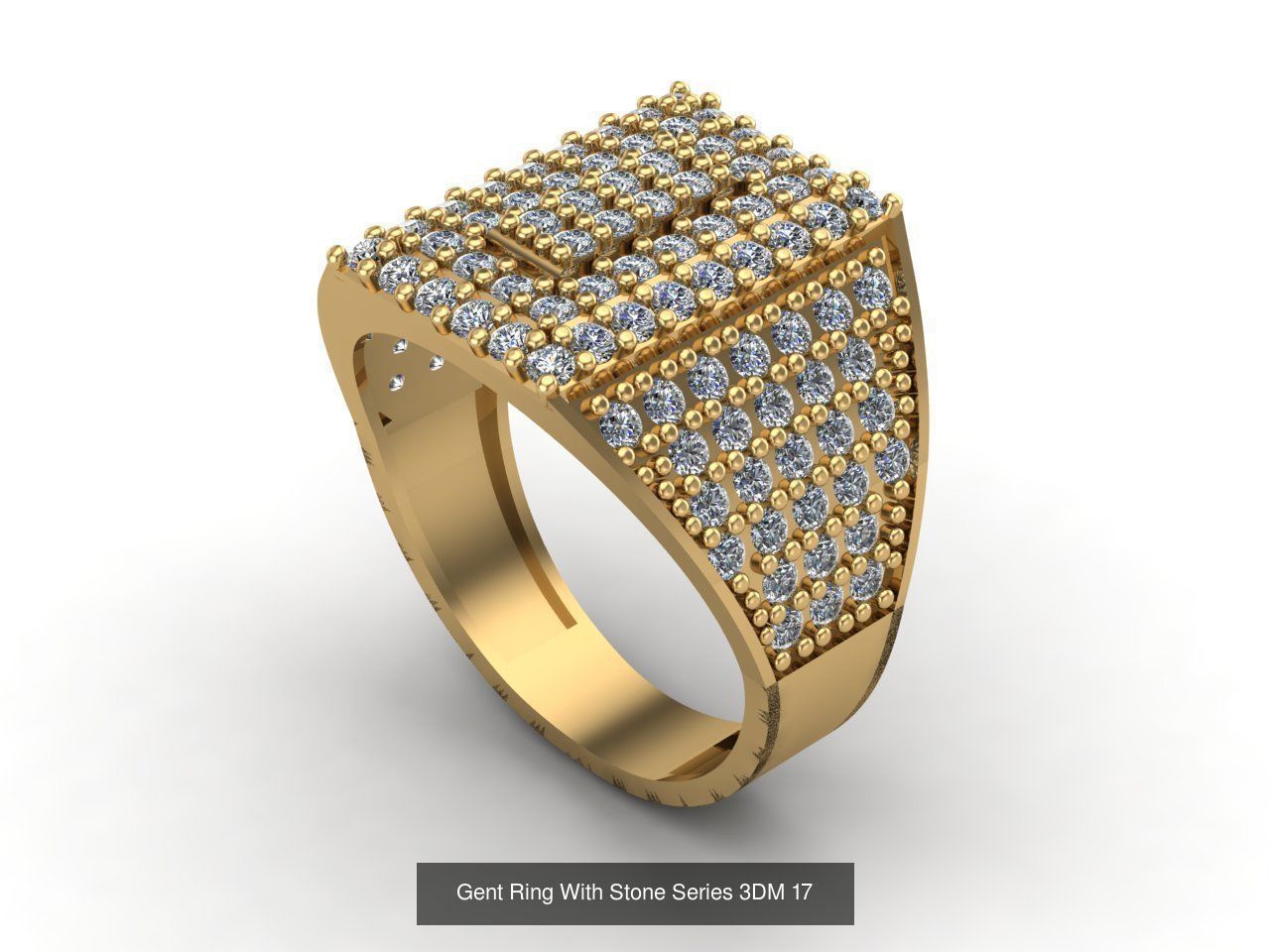 171 Mens Rings Gents Rings Mixed Model Group 3D Model Collection_134
