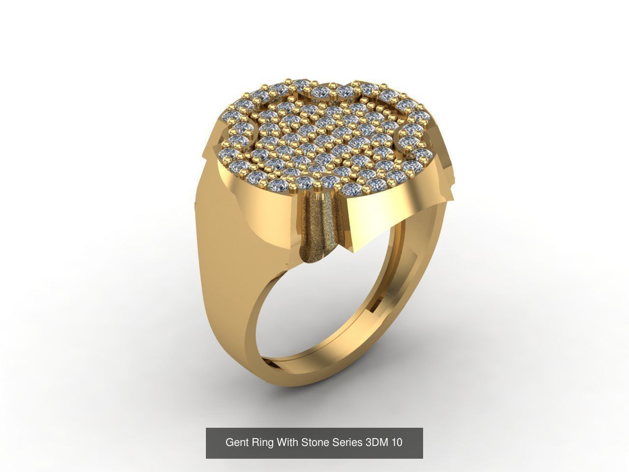 171 Mens Rings Gents Rings Mixed Model Group 3D Model Collection_141