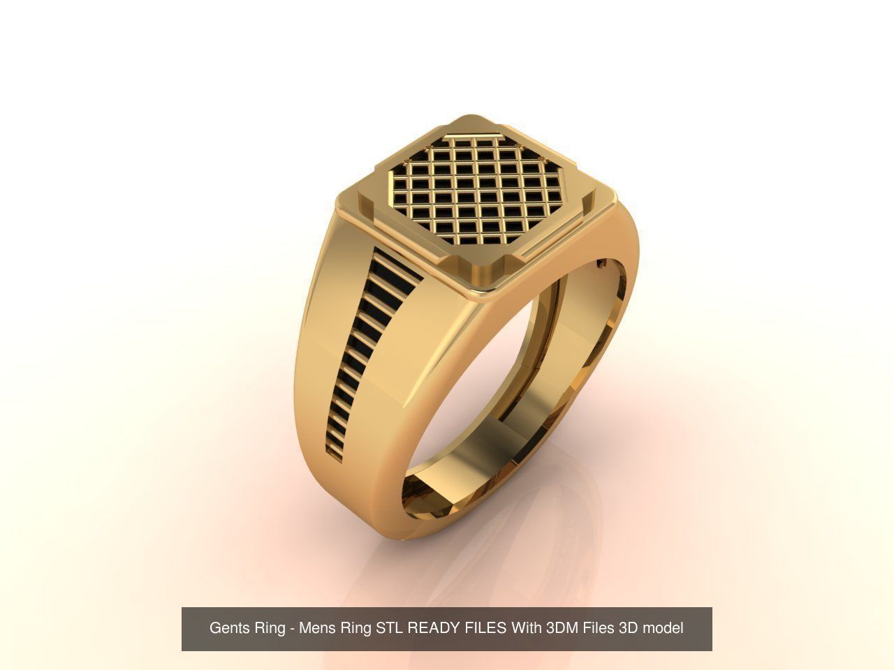 171 Mens Rings Gents Rings Mixed Model Group 3D Model Collection_184