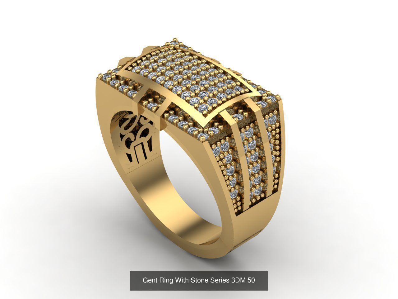 171 Mens Rings Gents Rings Mixed Model Group 3D Model Collection_101