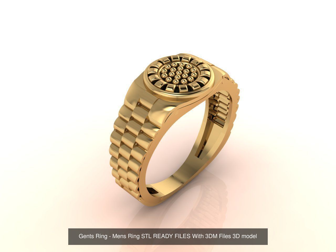 171 Mens Rings Gents Rings Mixed Model Group 3D Model Collection_154