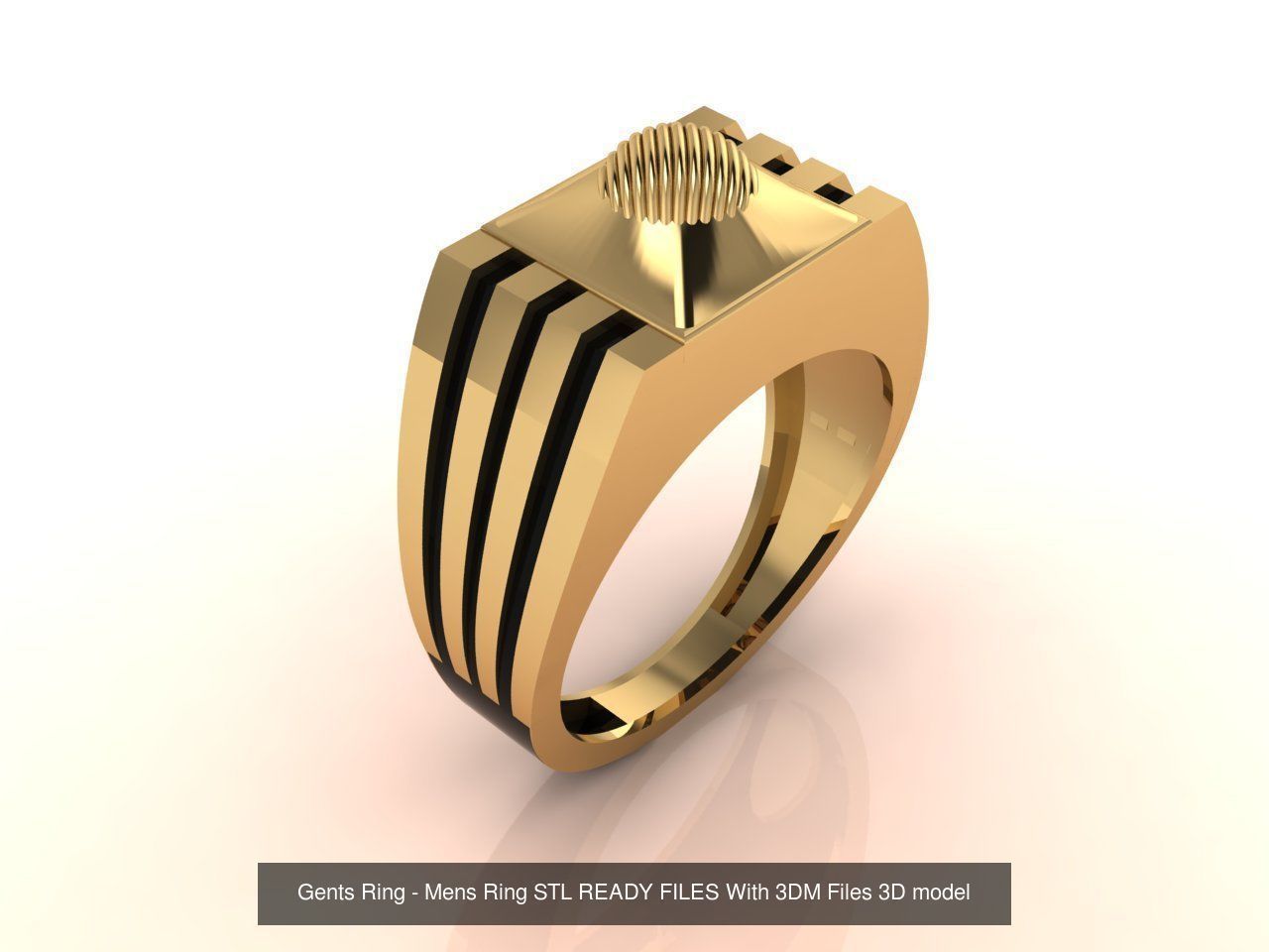 171 Mens Rings Gents Rings Mixed Model Group 3D Model Collection_152