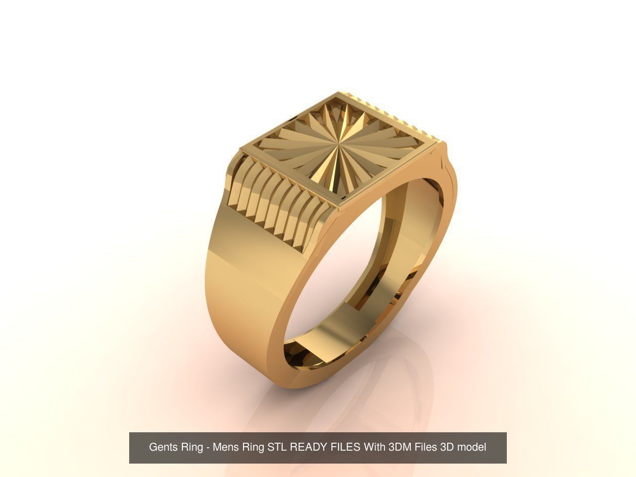 171 Mens Rings Gents Rings Mixed Model Group 3D Model Collection_143
