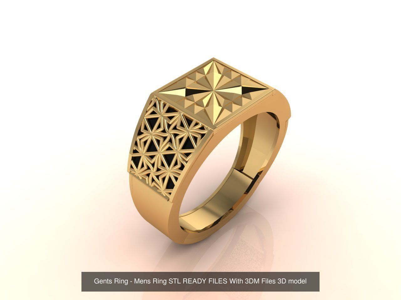 171 Mens Rings Gents Rings Mixed Model Group 3D Model Collection_148