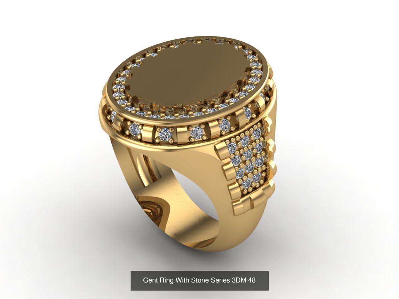 171 Mens Rings Gents Rings Mixed Model Group 3D Model Collection_103