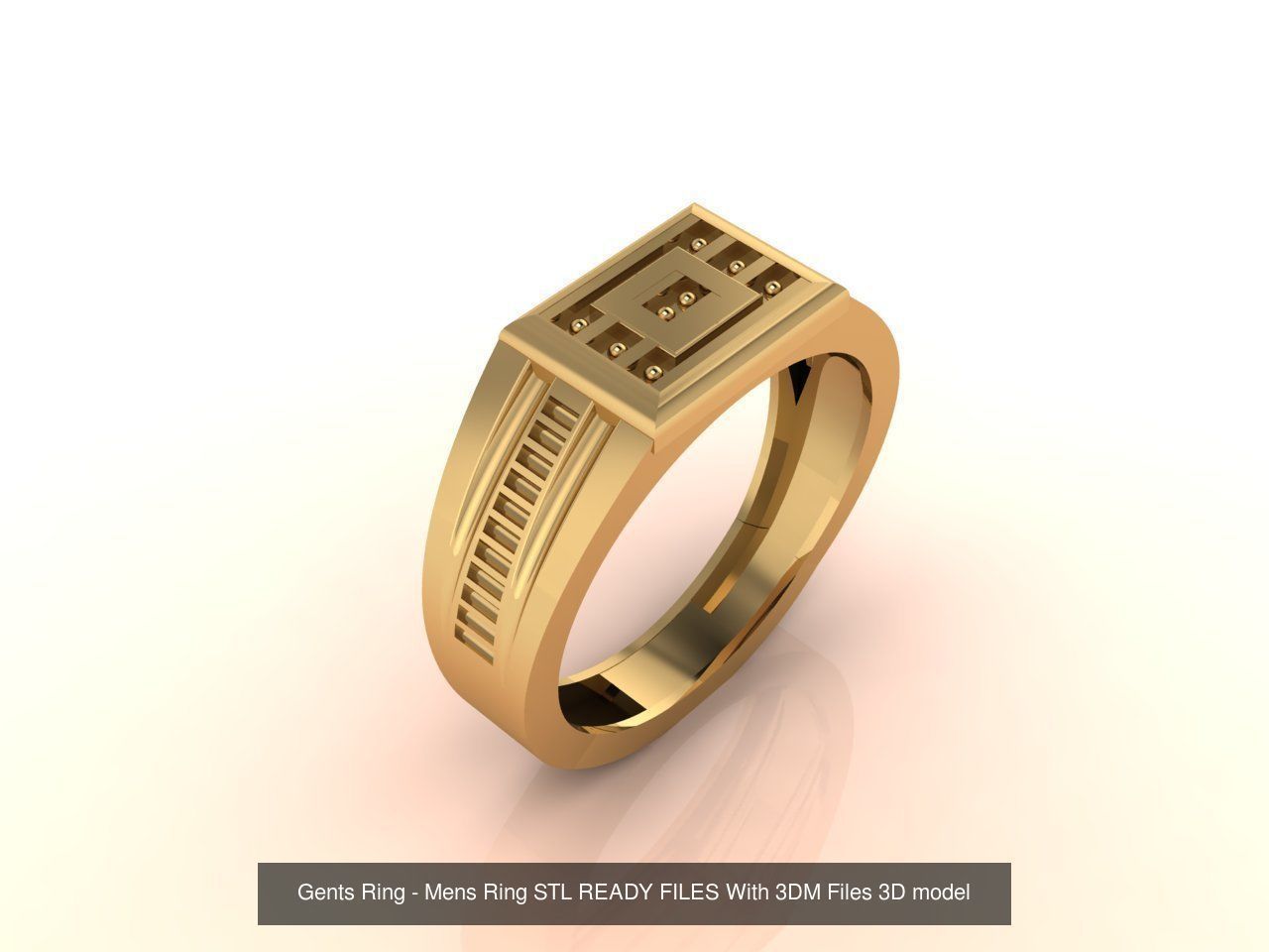 171 Mens Rings Gents Rings Mixed Model Group 3D Model Collection_181